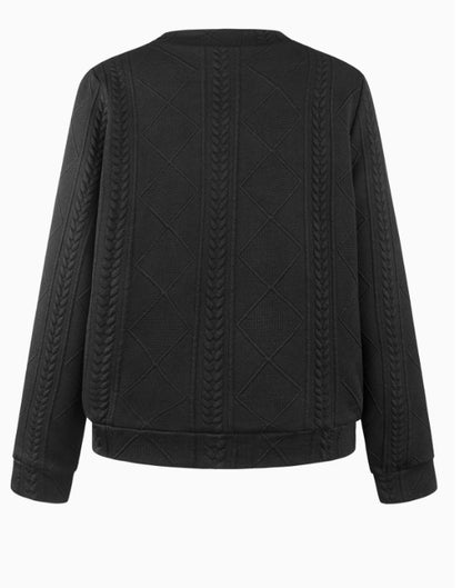 Women's Casual Zip-Up Bomber Jacket