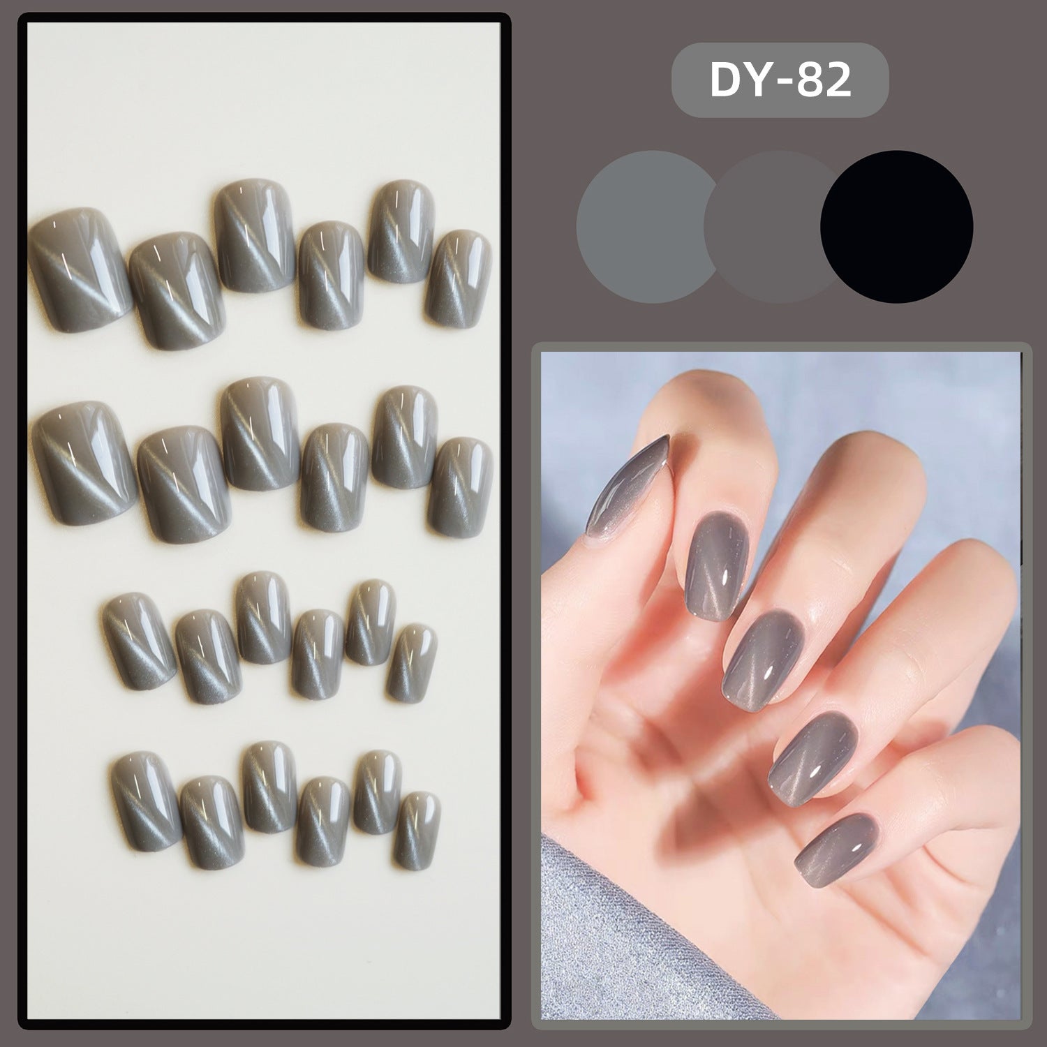 Gradient Finished Product Nail Tips - HieuLuxe