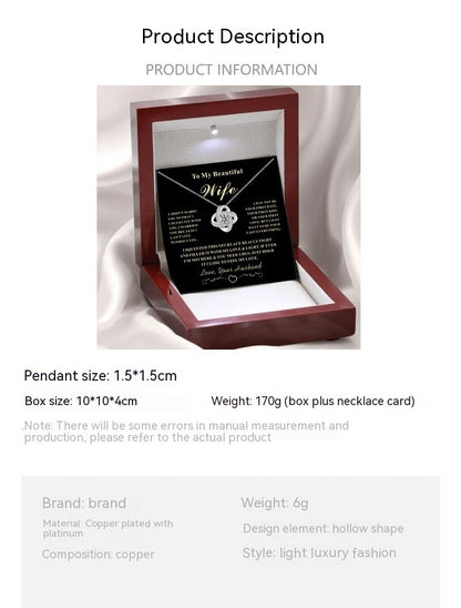 Full Diamond Silver Pendant Necklace Eternal Star Gift For Wife Holiday Gift - HieuLuxe