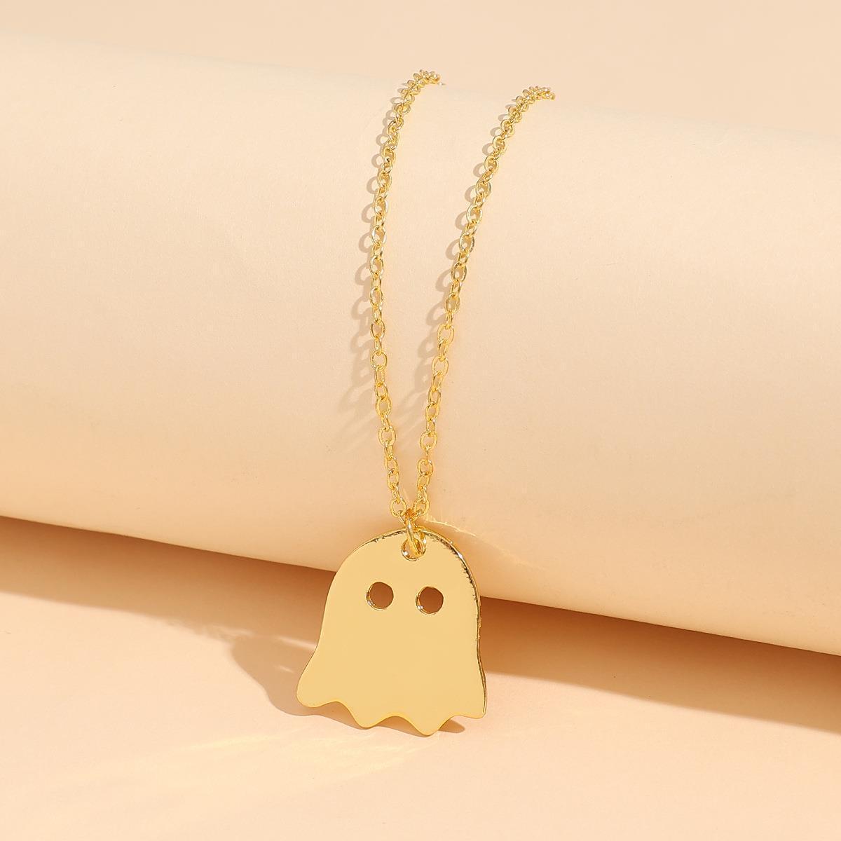 Halloween Small Pumpkin Clavicle Chain - HieuLuxe