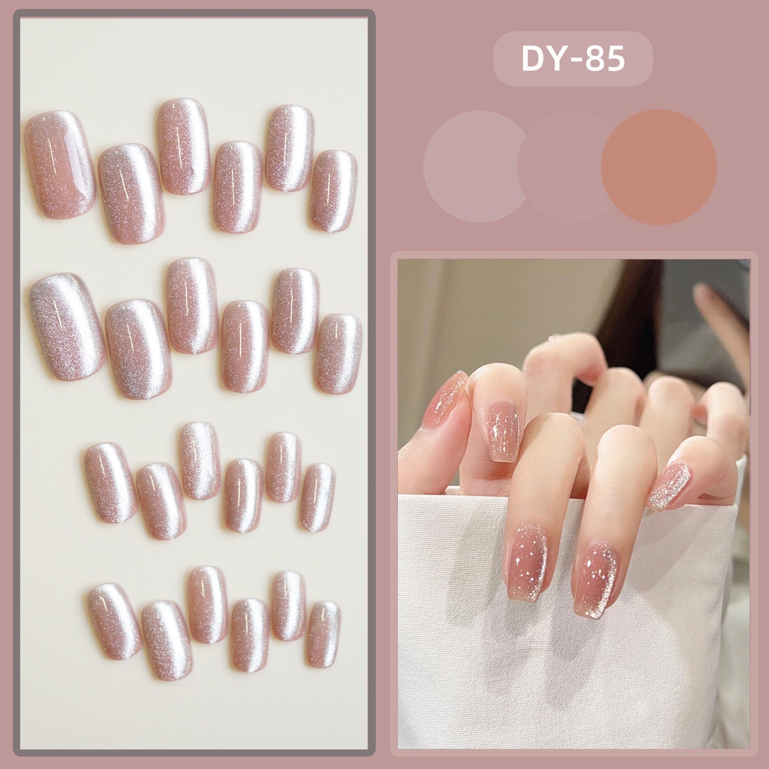 Gradient Finished Product Nail Tips - HieuLuxe