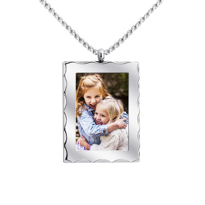 Personalized Gift Customized Photo Frame Necklace - HieuLuxe