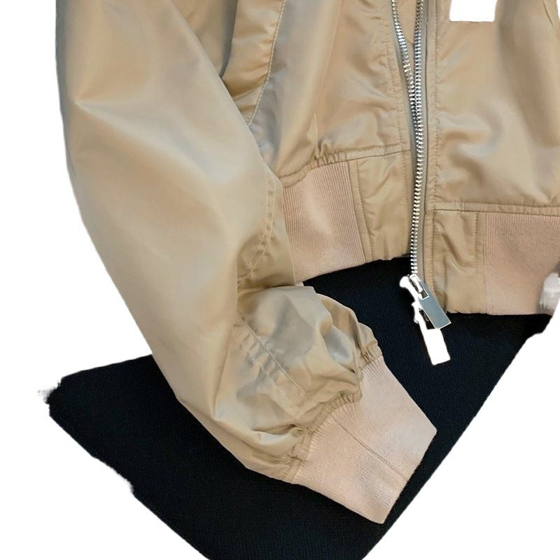 American Retro Bomber Jacket Baseball Uniform